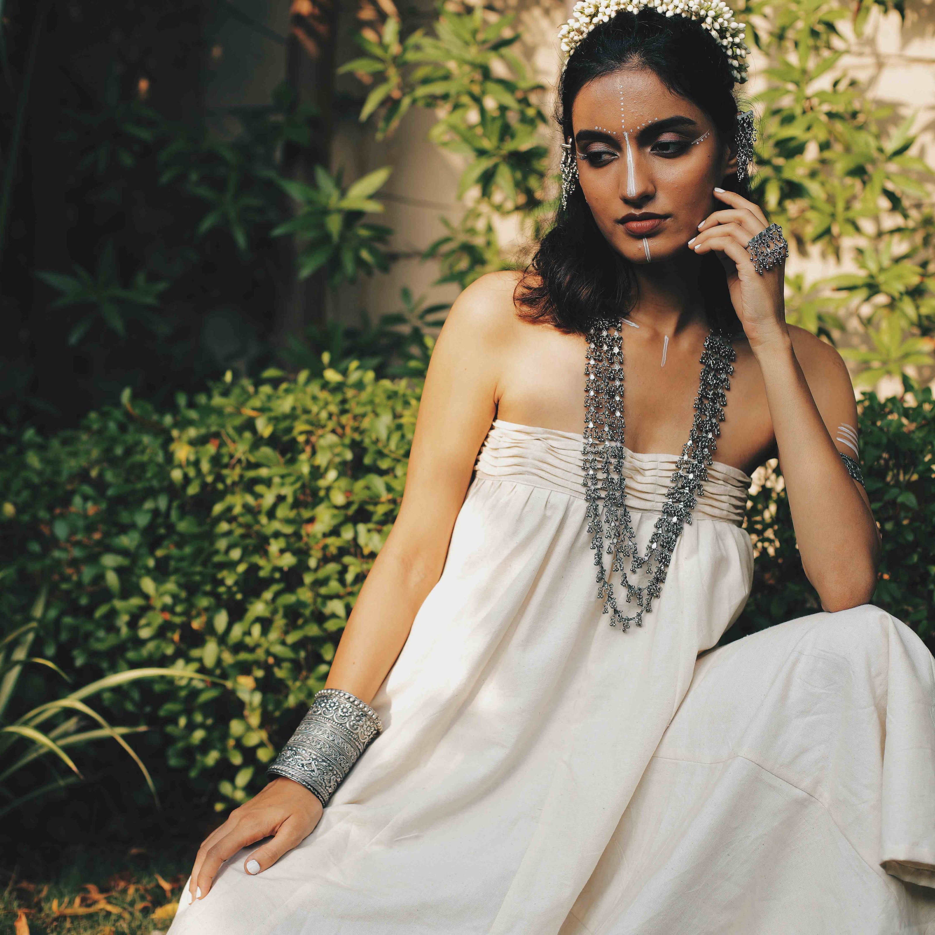 Silver Drop Necklace