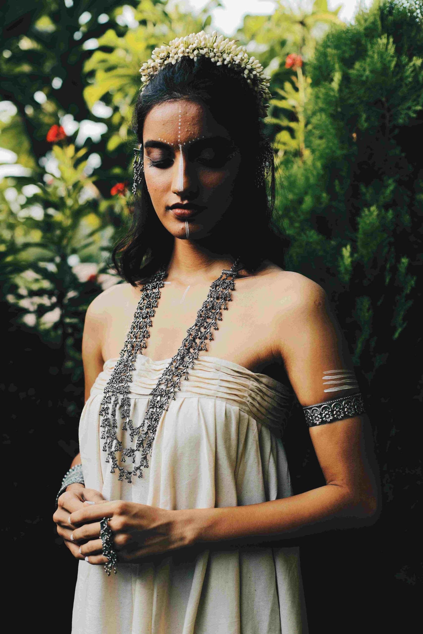 Silver Drop Necklace