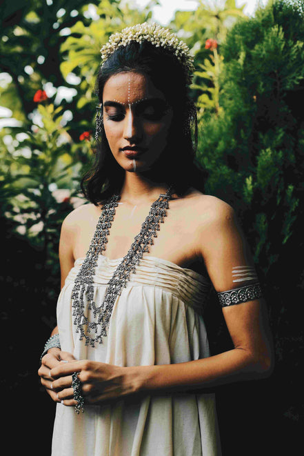 Silver Drop Necklace