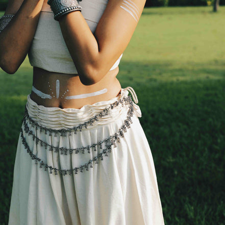 Silver Drop Necklace