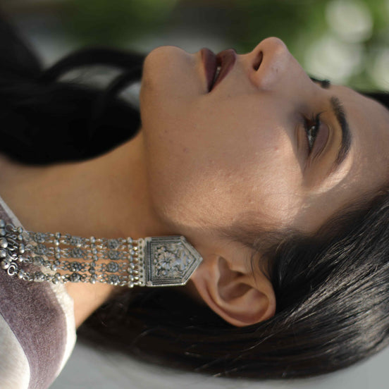 Oversized Rajawadi Earrings