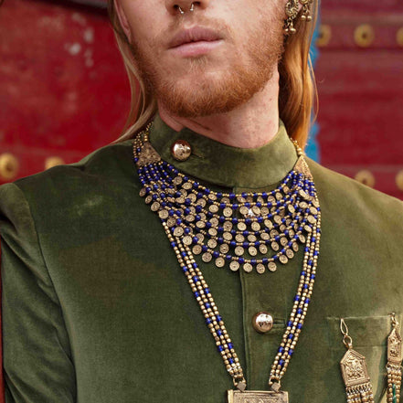 Six Layered Coin Bead Necklace image 6