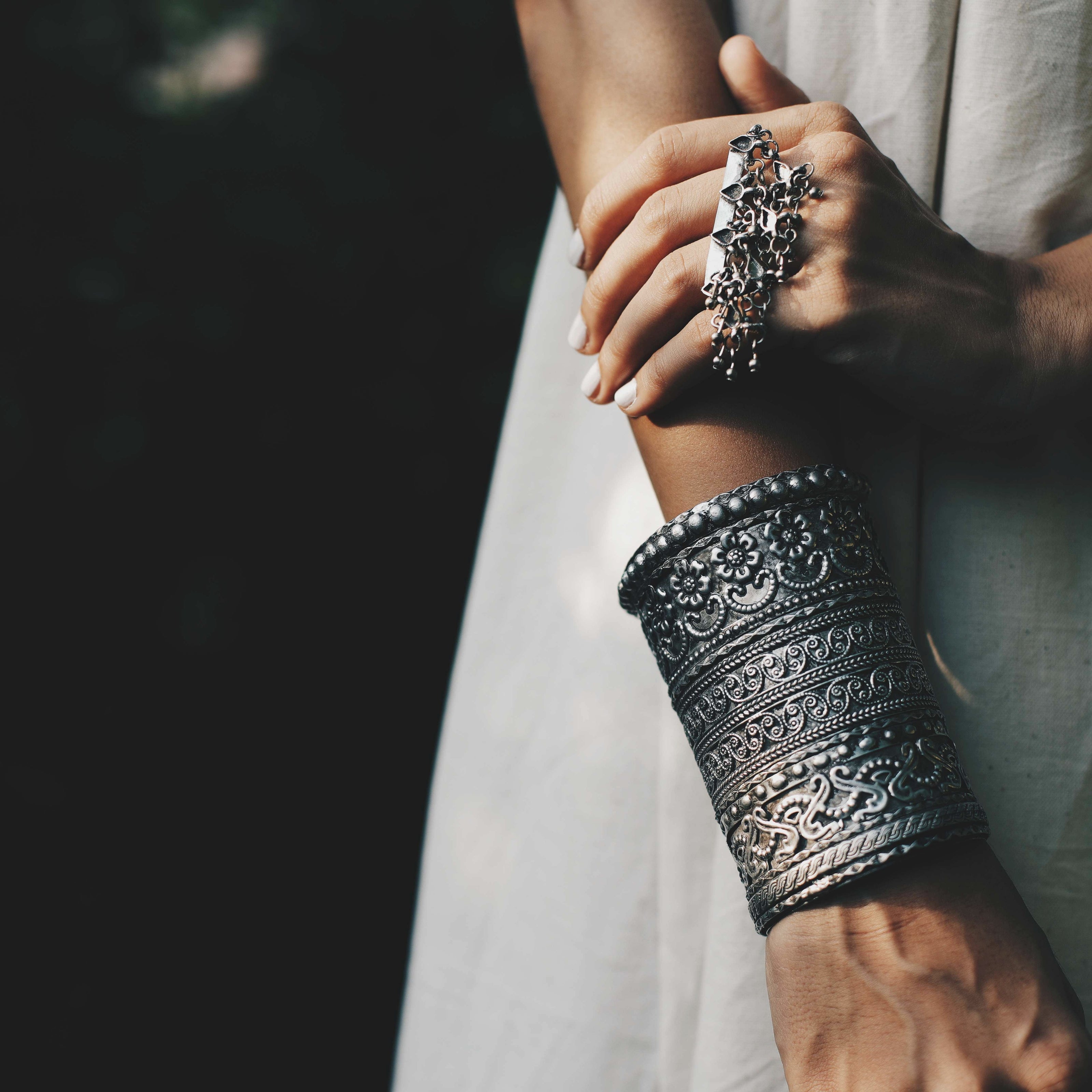 Oversized Layered Kada image 1