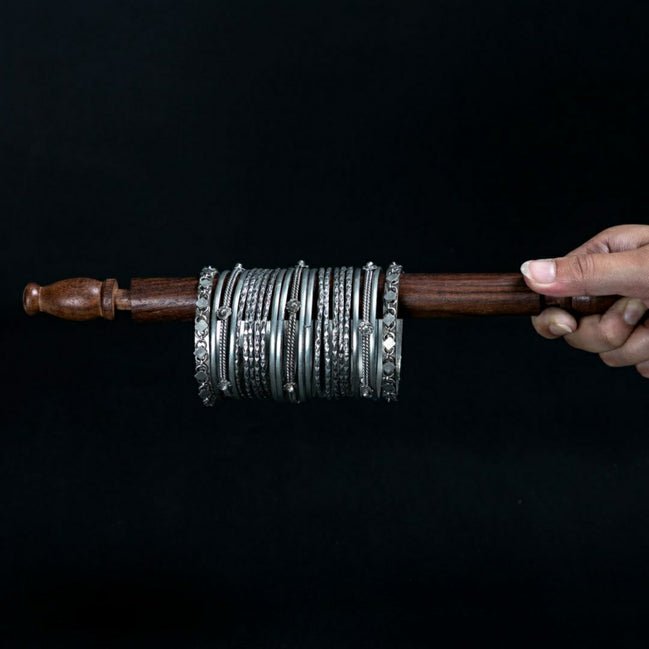 Engraved Roots Bangles image 0