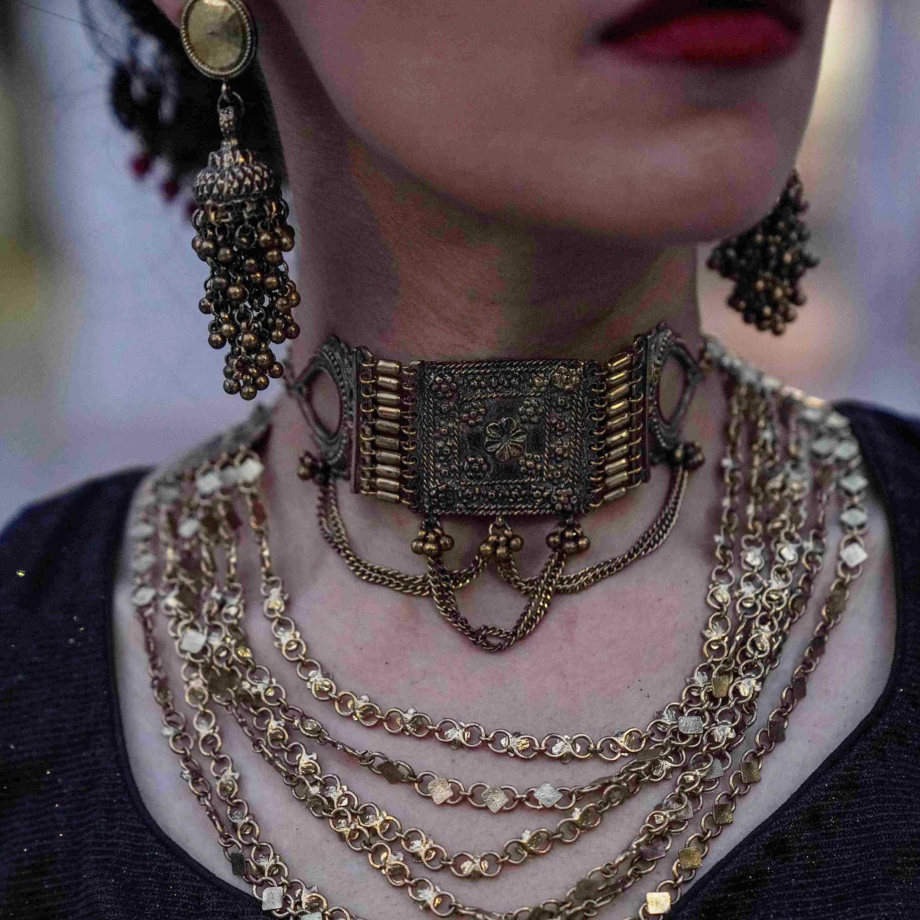 Choras Chain Choker Necklace image 4