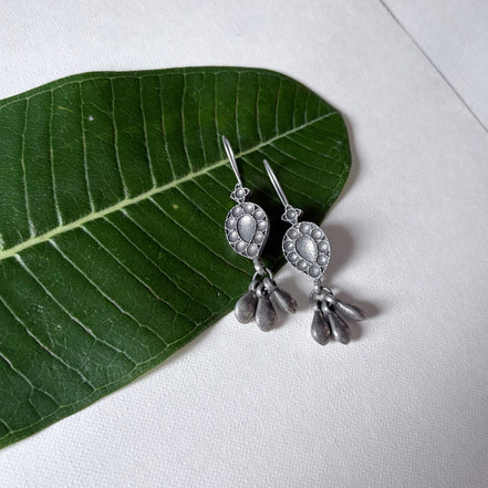 Latika Hoop Hanging Earrings