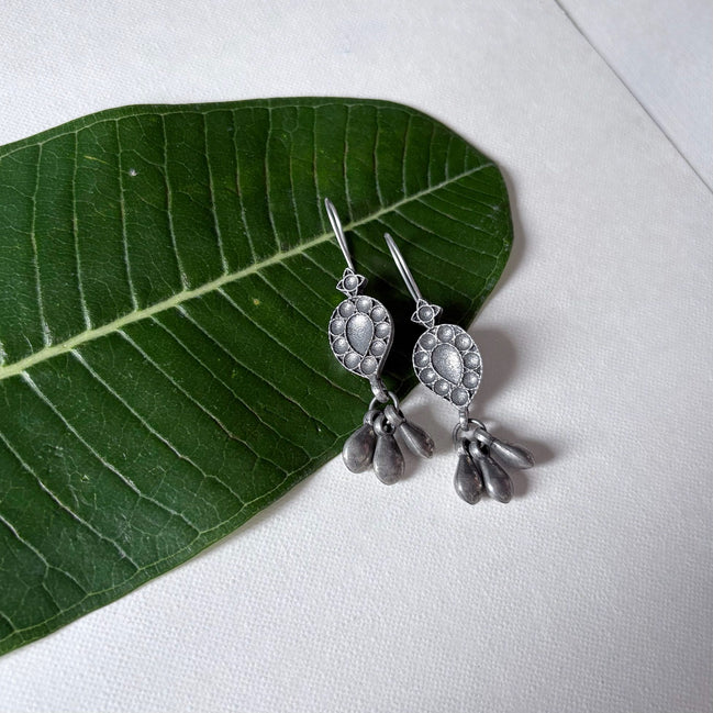 Latika Hoop Hanging Earrings