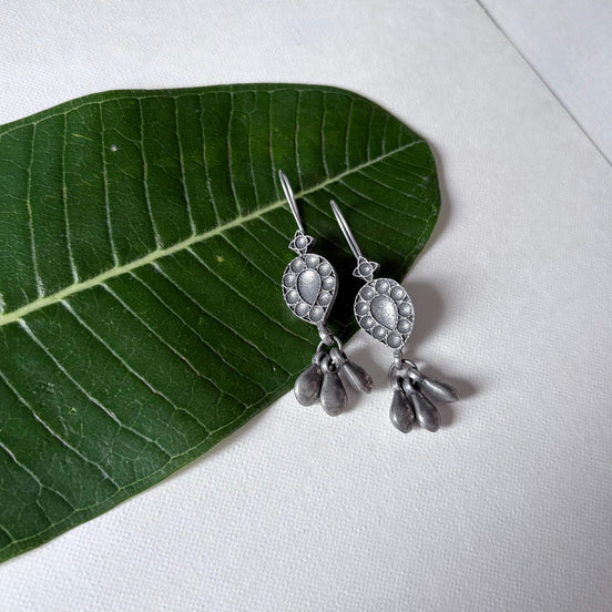 Latika Hoop Hanging Earrings