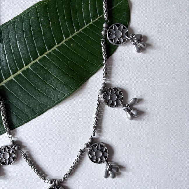 Ashtashree Hanging Charm Necklace