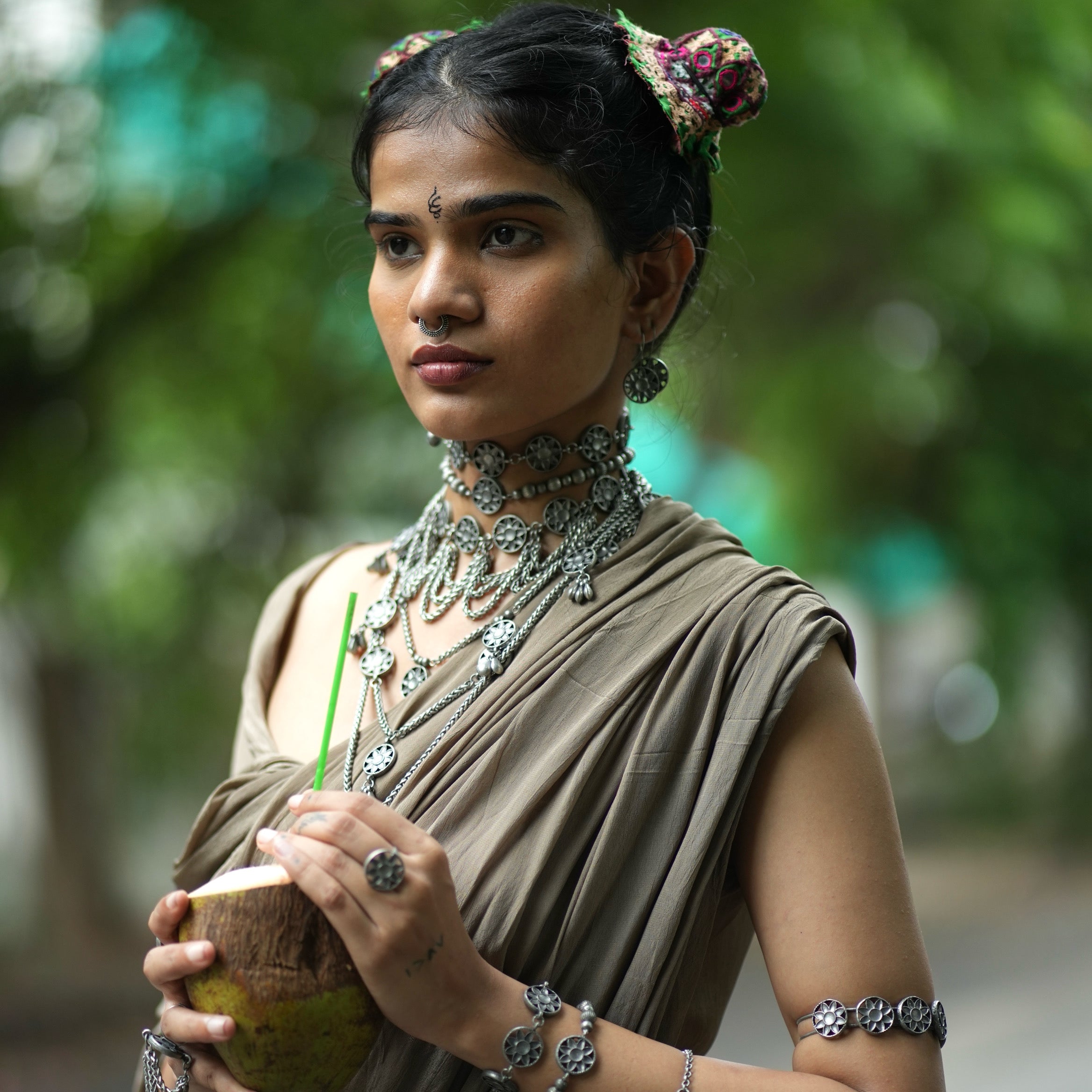 Ashtashree Chain Choker Necklace