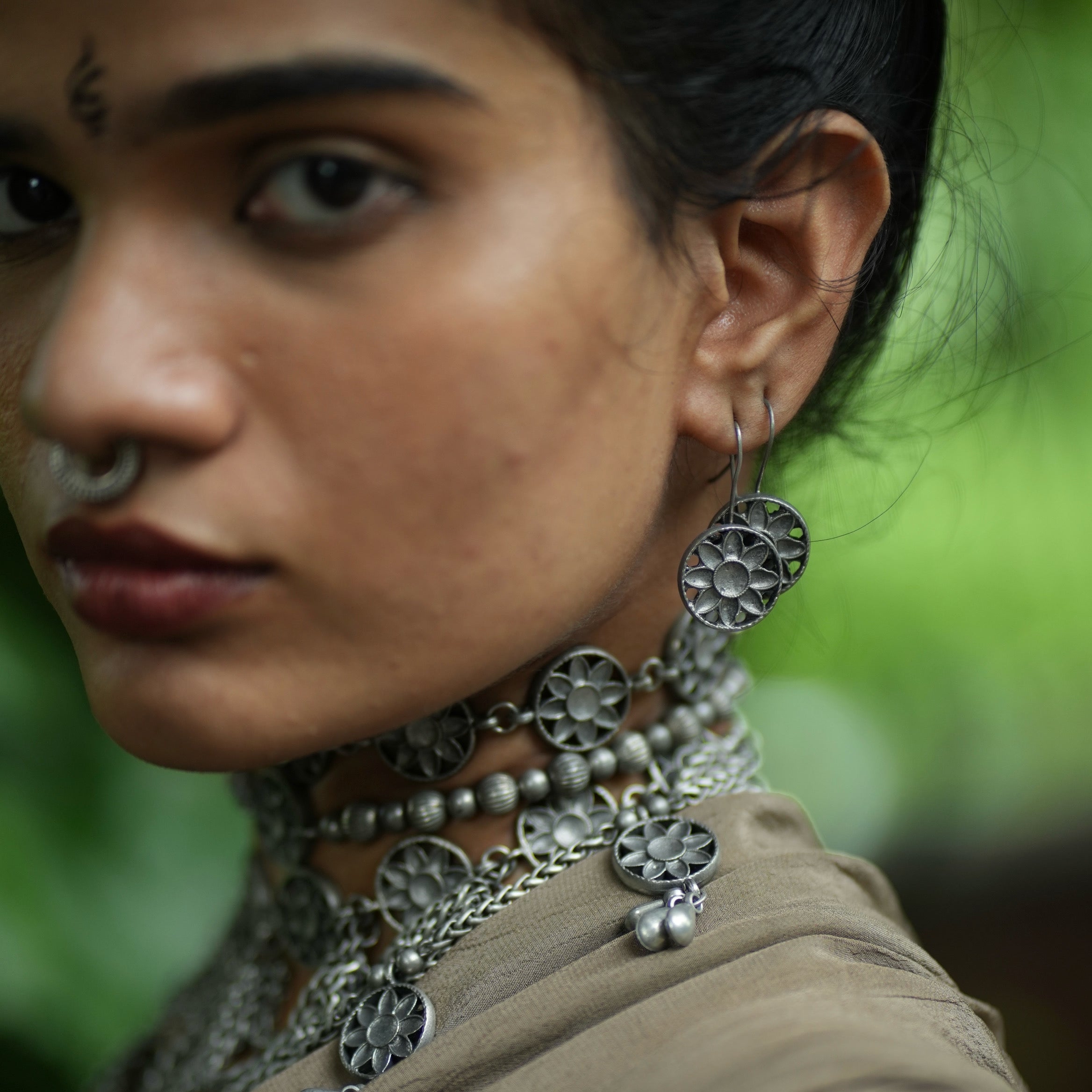 Ashtashree Hoop Earrings