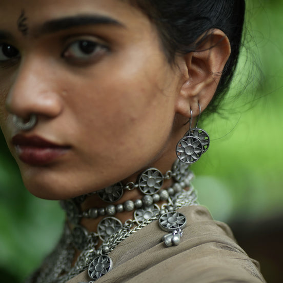 Ashtashree Hoop Earrings