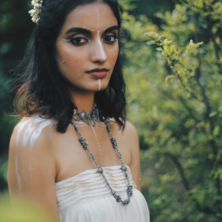 Silver Ball Chain Necklace