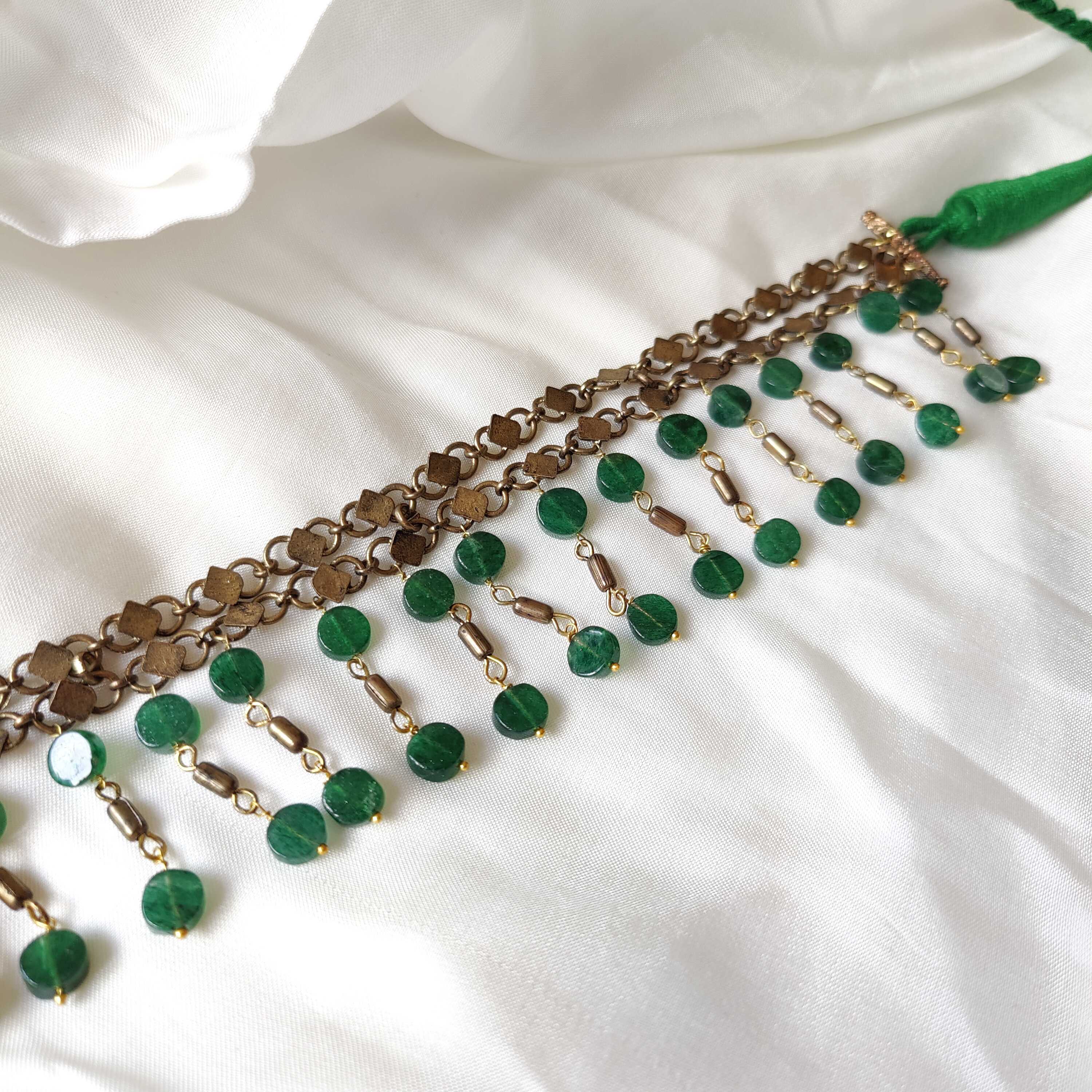 Stone Studded Choker Necklace image 1