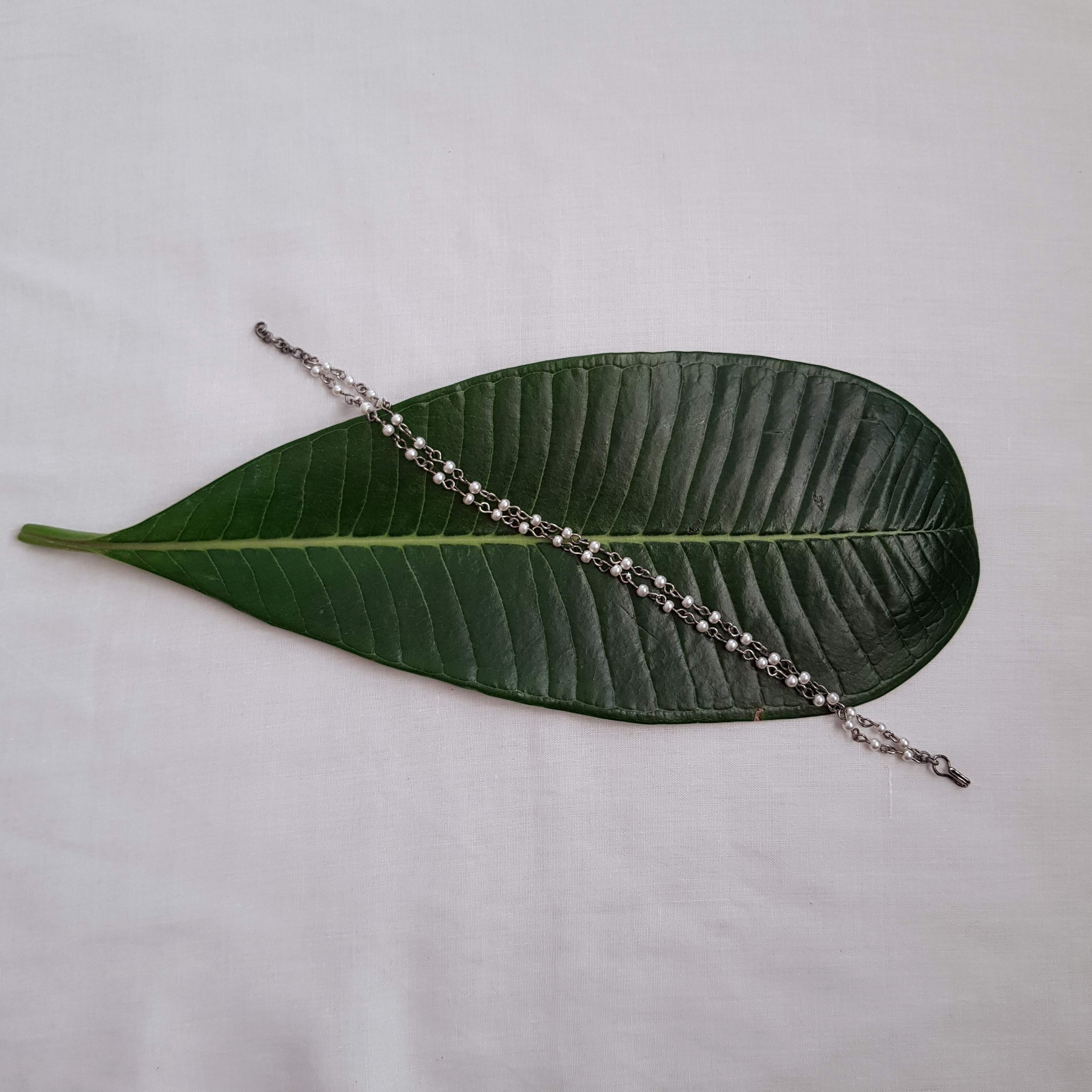 Pearl Line Anklet image 0