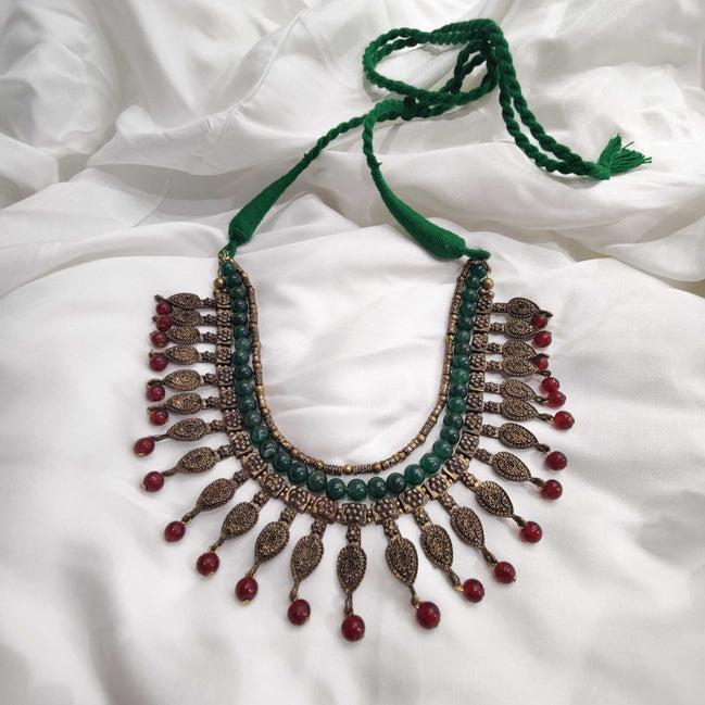 Leaf Bead Necklace image 0