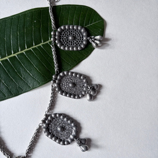 Jalakriti Hanging Charm Necklace