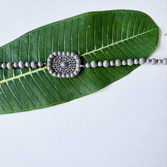 Jalakriti Ball Choker Necklace