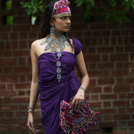 Jalakriti Ball Choker Necklace
