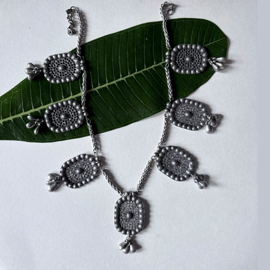 Jalakriti Hanging Charm Necklace