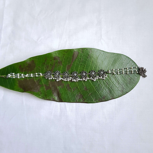 Flower Choker Necklace