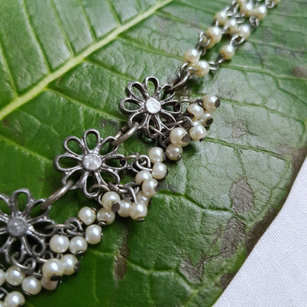 Flower Choker Necklace