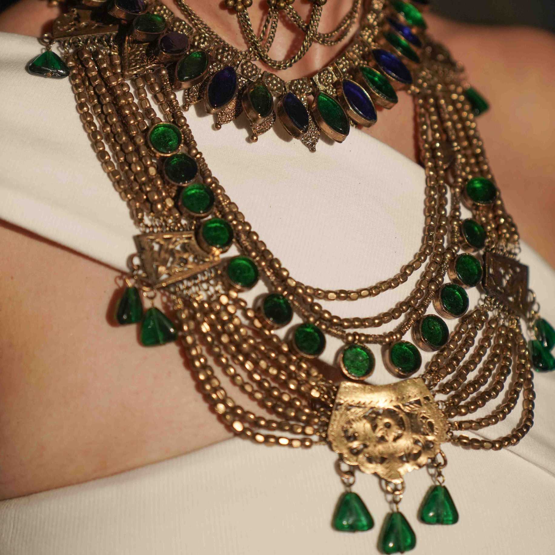 Carved Bead Necklace image 4