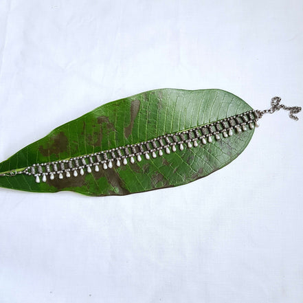 Pearl Drop Choker Necklace