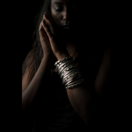 Dainty Diamond Bangles image 3