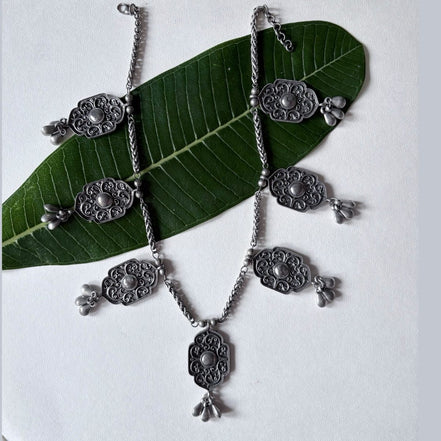 Rekha Hanging Charm Necklace