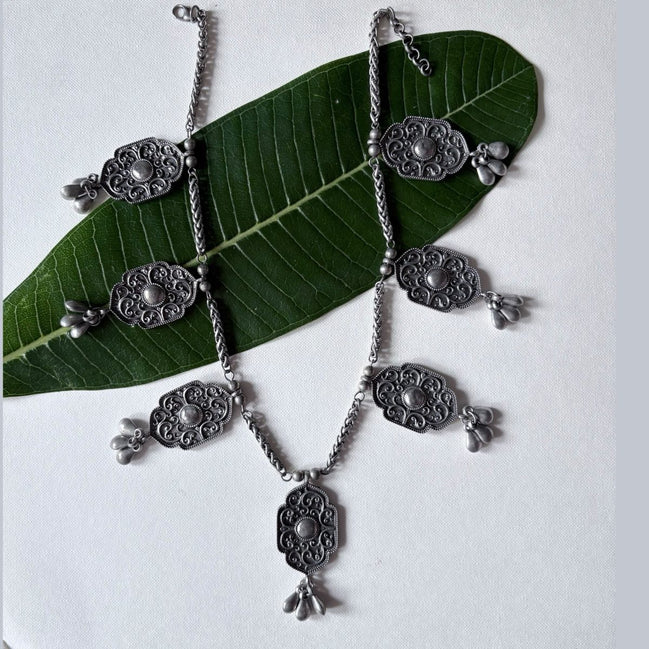 Rekha Hanging Charm Necklace