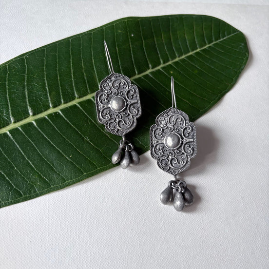 Rekha Hoop Hanging Earrings