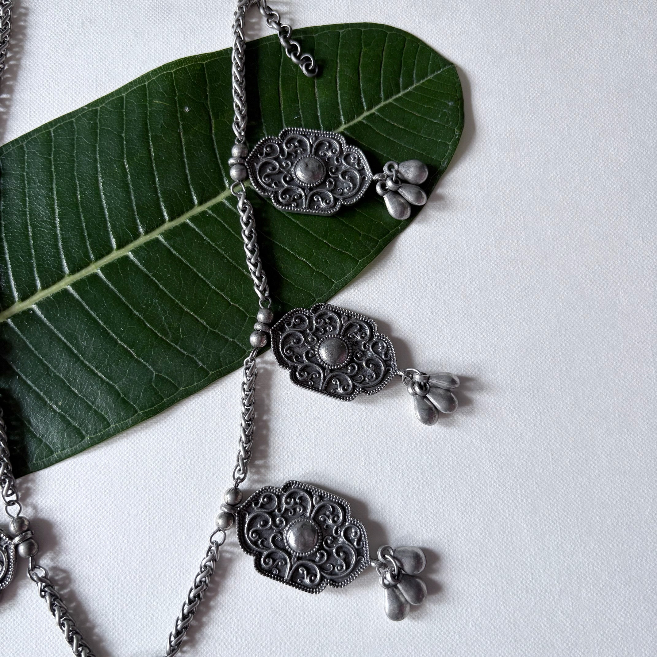 Rekha Hanging Charm Necklace