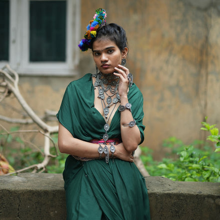 Rekha Hanging Charm Necklace