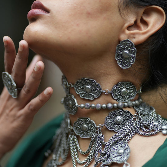 Rekha Ball Choker Necklace