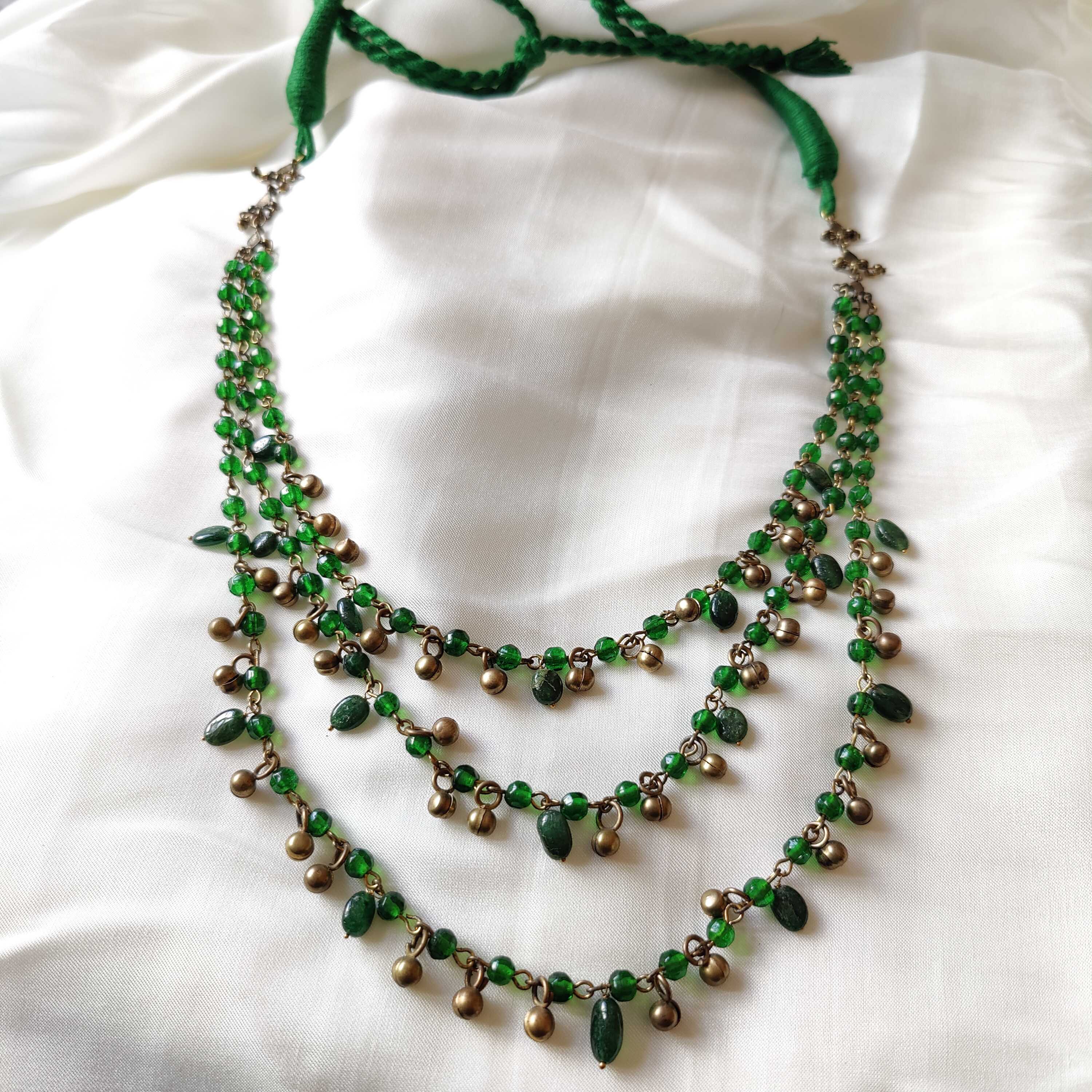 Layered Glass Necklace image 0