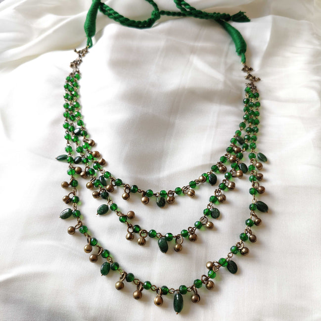 Layered Glass Necklace image 0