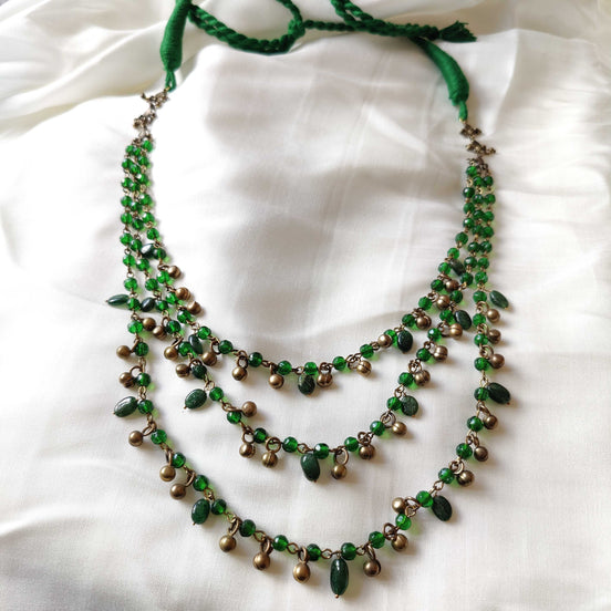 Layered Glass Necklace image 0