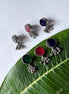 Glass Raindrop Studs image 0