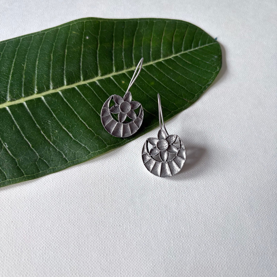 Chandrapushpa Hoop Earrings