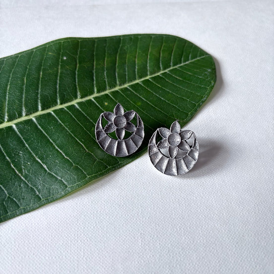 Chandrapushpa Stud Earrings