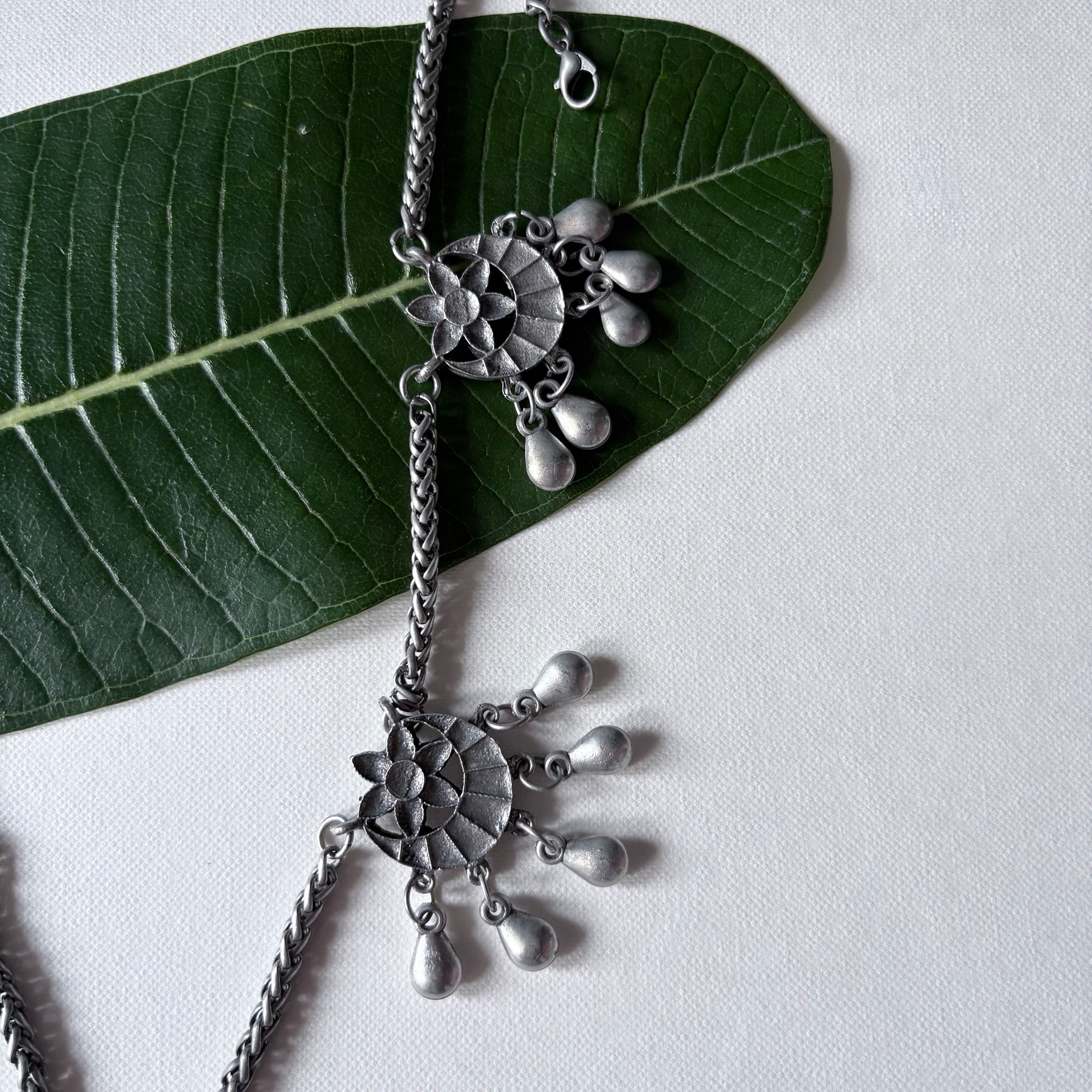 Chandrapushpa Hanging Charm Necklace