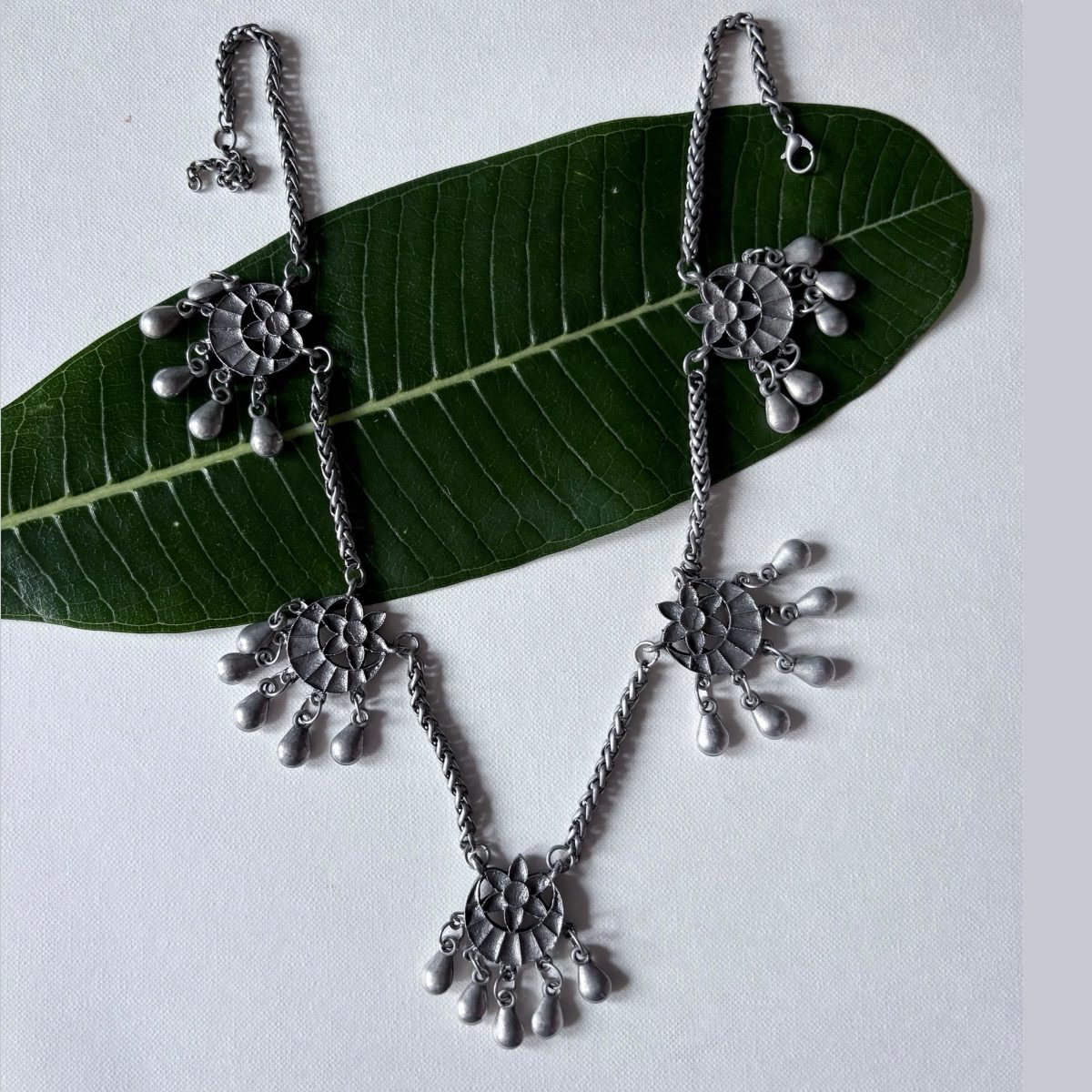 Chandrapushpa Hanging Charm Necklace