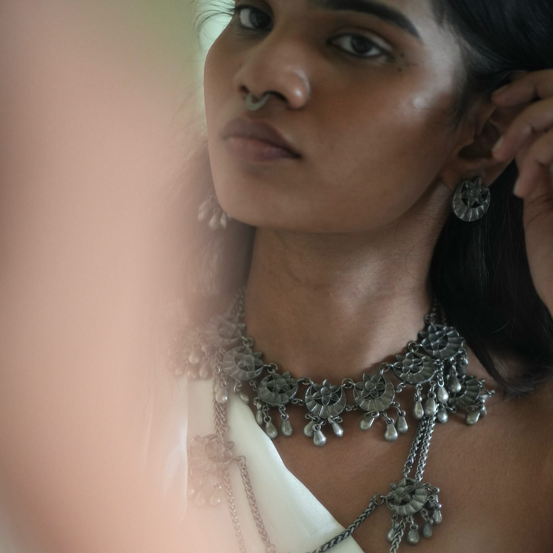 Chandrapushpa Stud Earrings