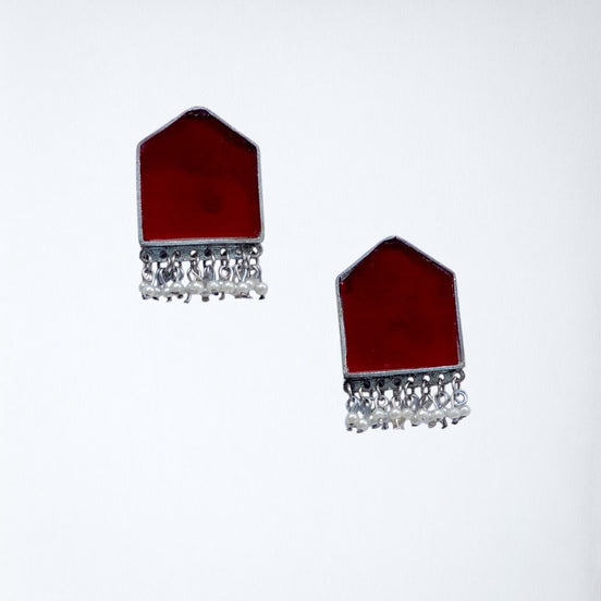 Glasswork Stud Earrings image 1