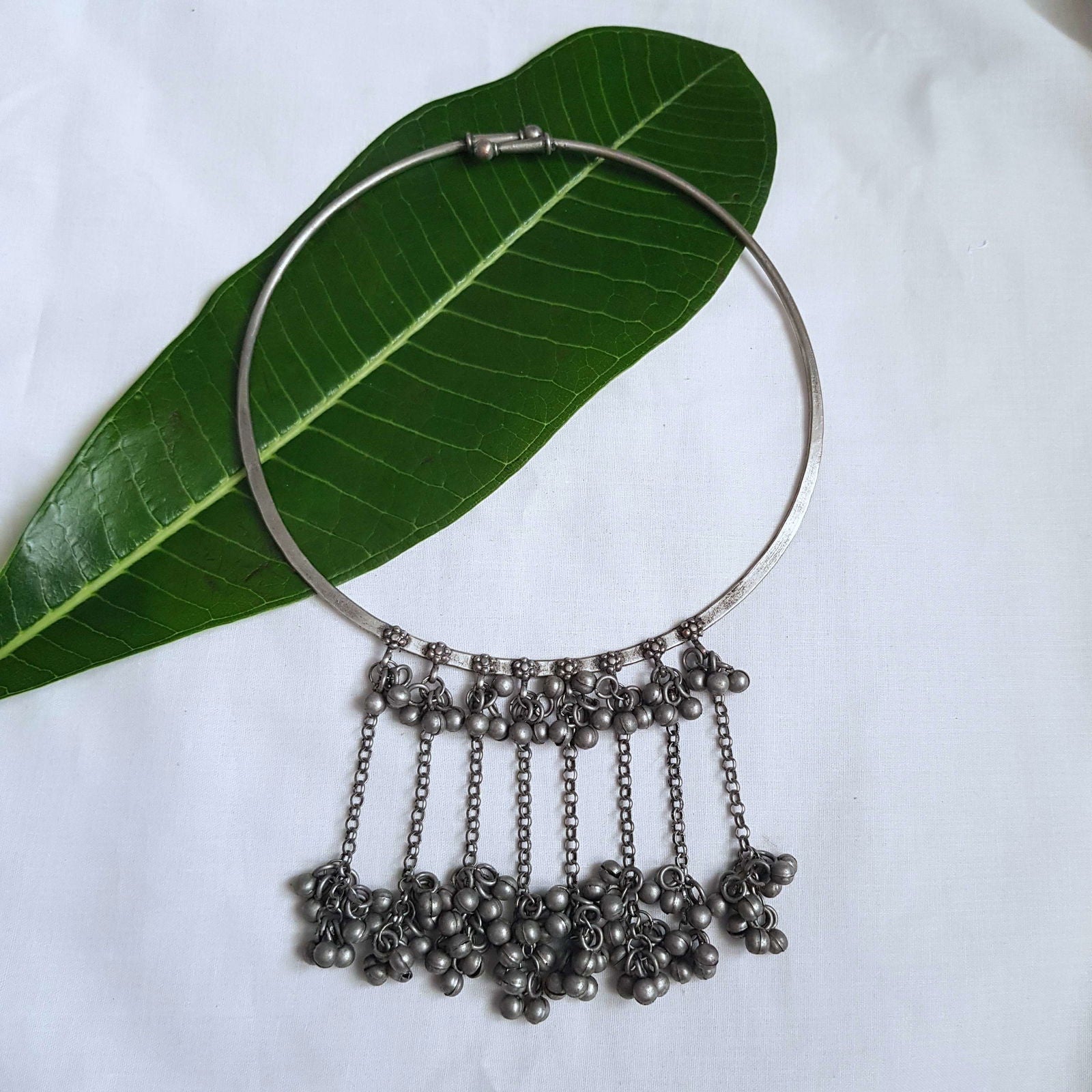 Ghunghru Hasli Necklace