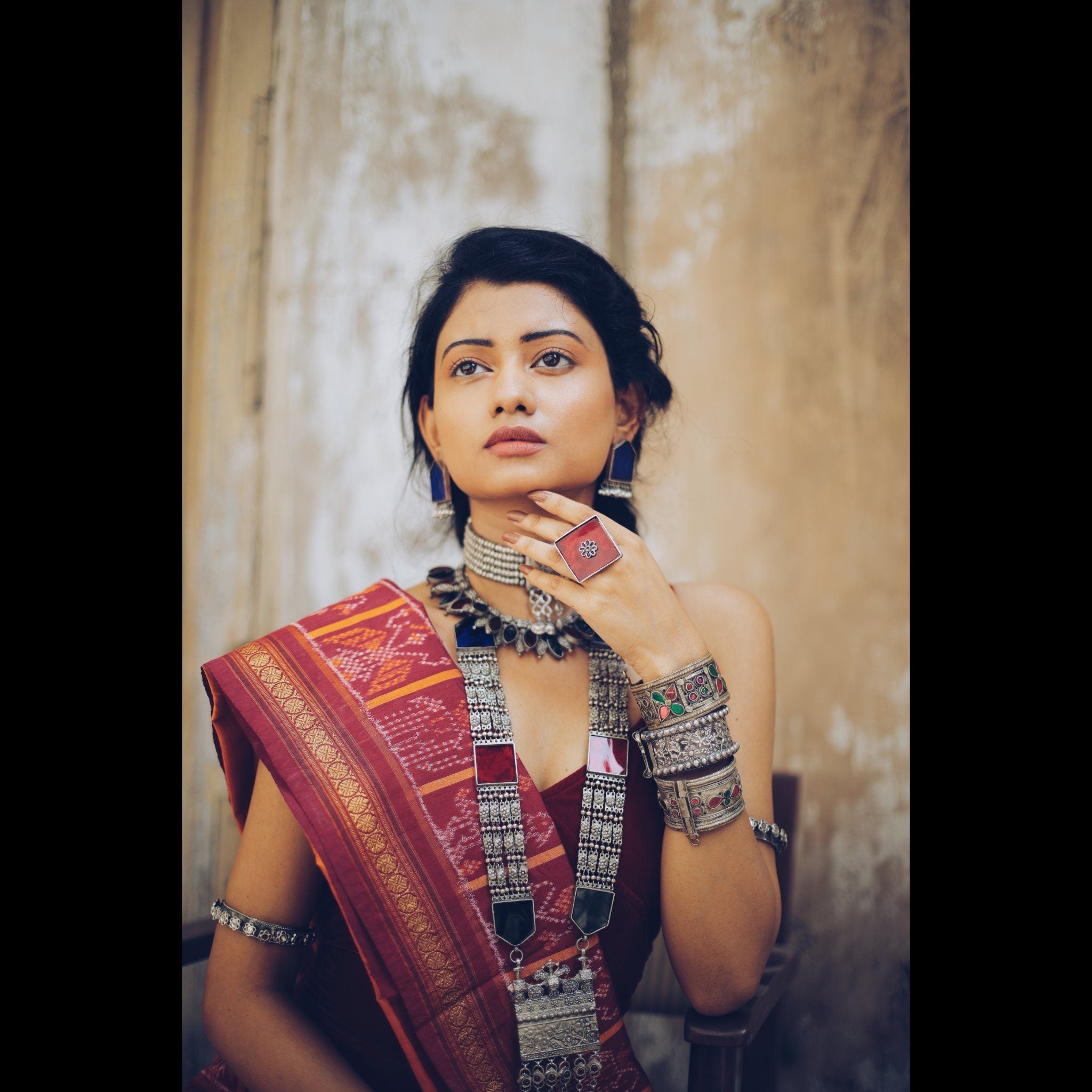 Square Glasswork Ring image 3