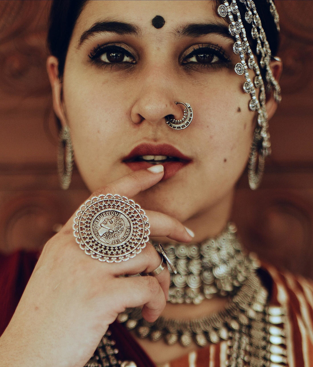 doodle septum ring image 0