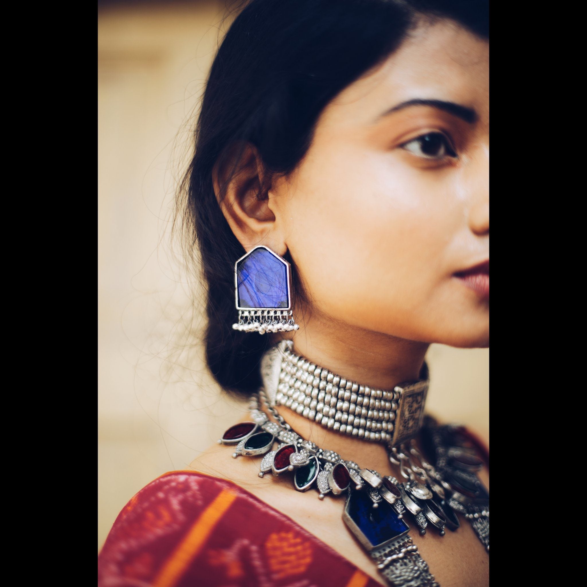 Glasswork Stud Earrings image 2