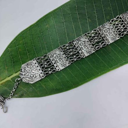 Afghani Chain Choker Necklace image 1